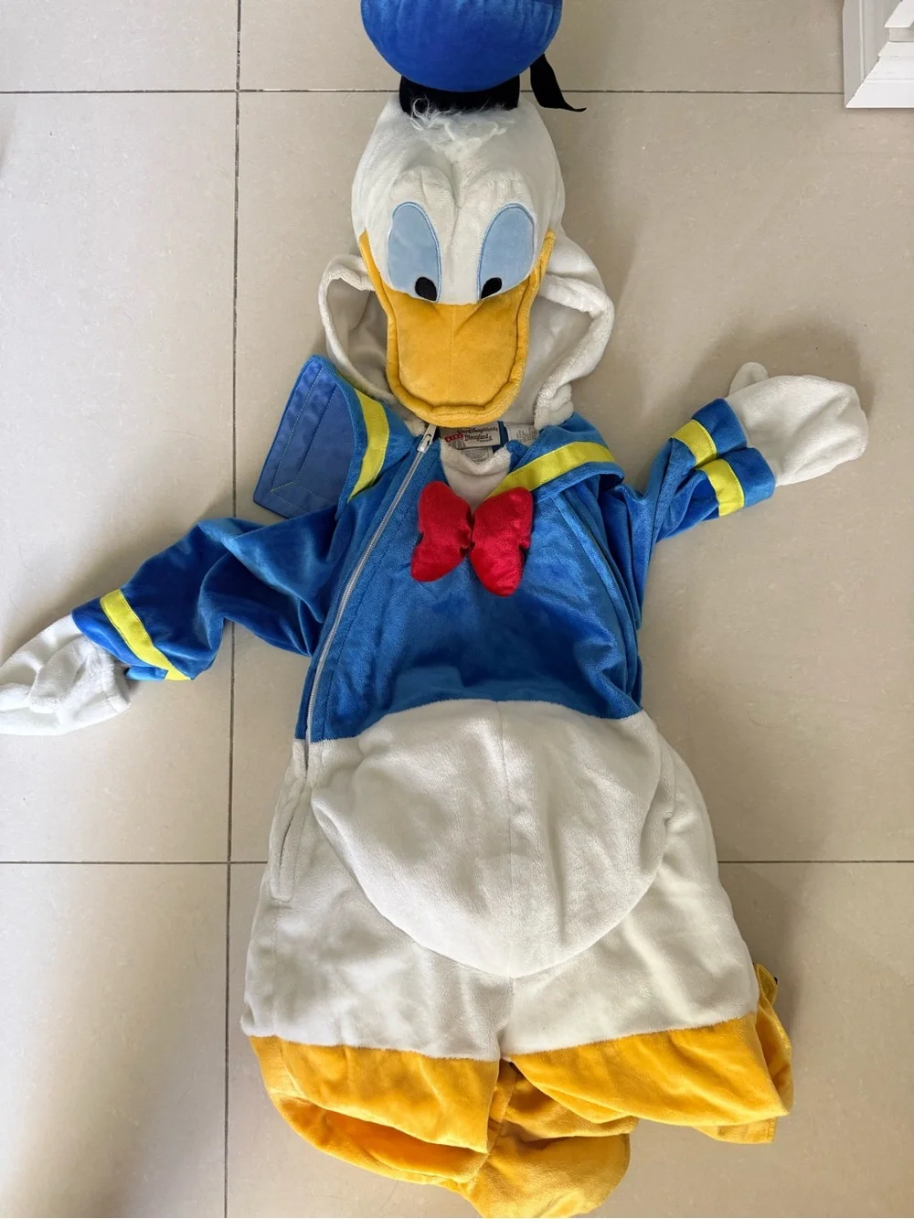 Disney Parks  Donald Duck Prestige Costume Infant Sz 12 months  Halloween Plush